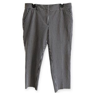 LOFT The Riviera Slim Striped Pants